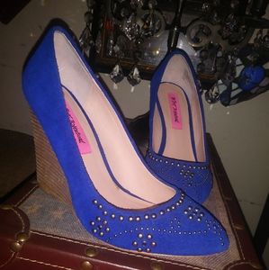 BETSEY JOHNSON Bling Wedges